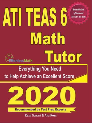 cover image of ATI TEAS 6 Math Tutor